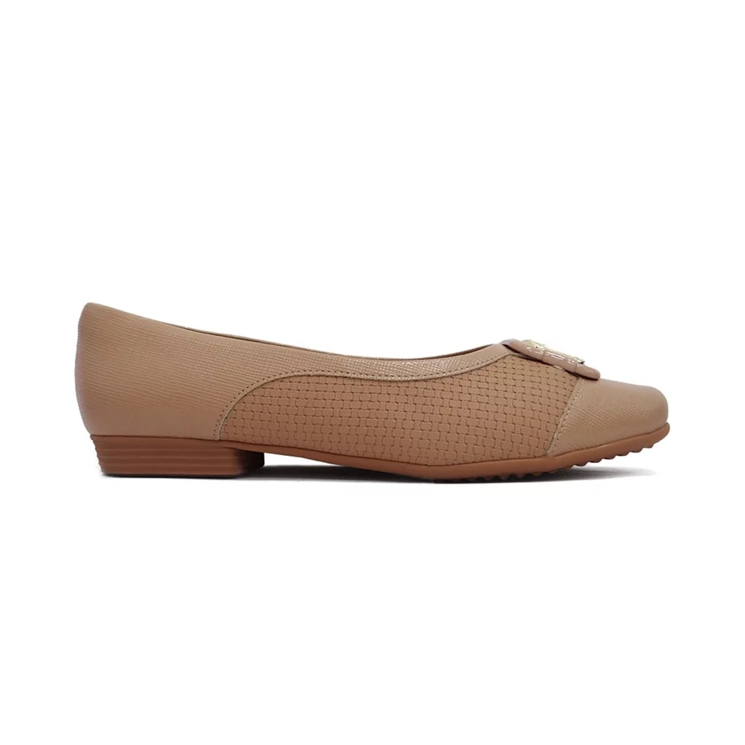 Sapatilha Piccadilly Joanete 250228 Nude Claro