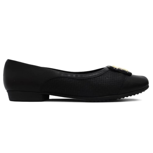 Detalhe - Sapatilha Piccadilly Joanete 250228 Preto