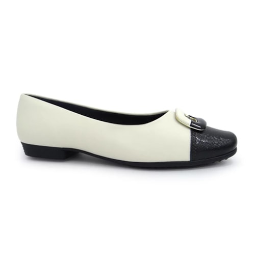 Detalhe - Sapatilha Piccadilly Joanete Conforto 250201 Preto