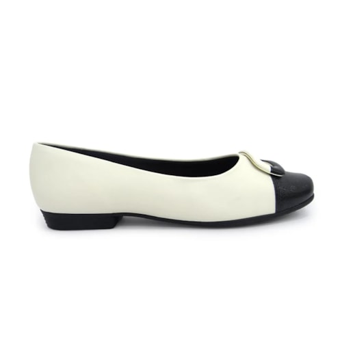 Detalhe - Sapatilha Piccadilly Joanete Conforto 250201 Preto