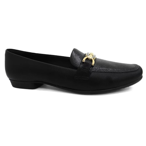 Sapatilha Piccadilly Mocassim 250230 Preto