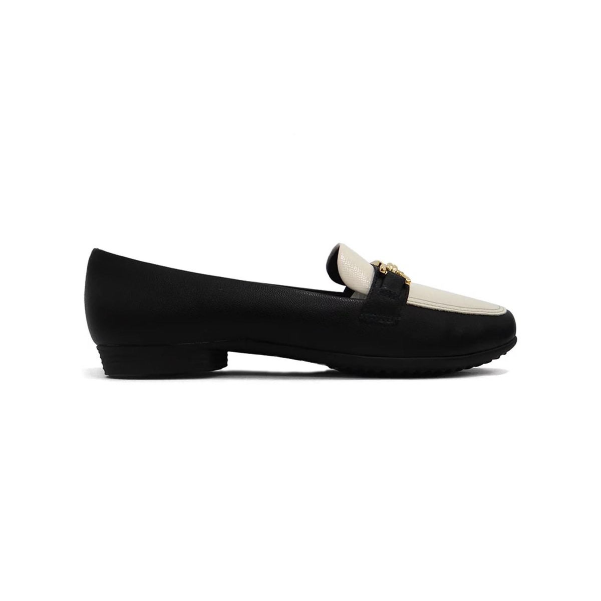 Sapatilha Piccadilly Mocassim 250230 Preto/Off White Sapatilha Piccadilly Mocassim 250230 Preto/Off White