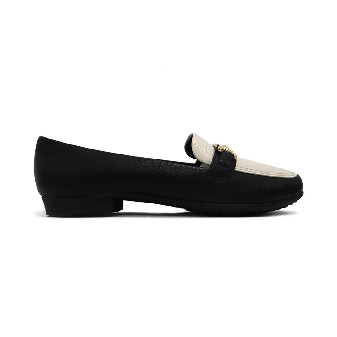 Sapatilha Piccadilly Mocassim 250230 Preto/Off White Sapatilha Piccadilly Mocassim 250230 Preto/Off White
