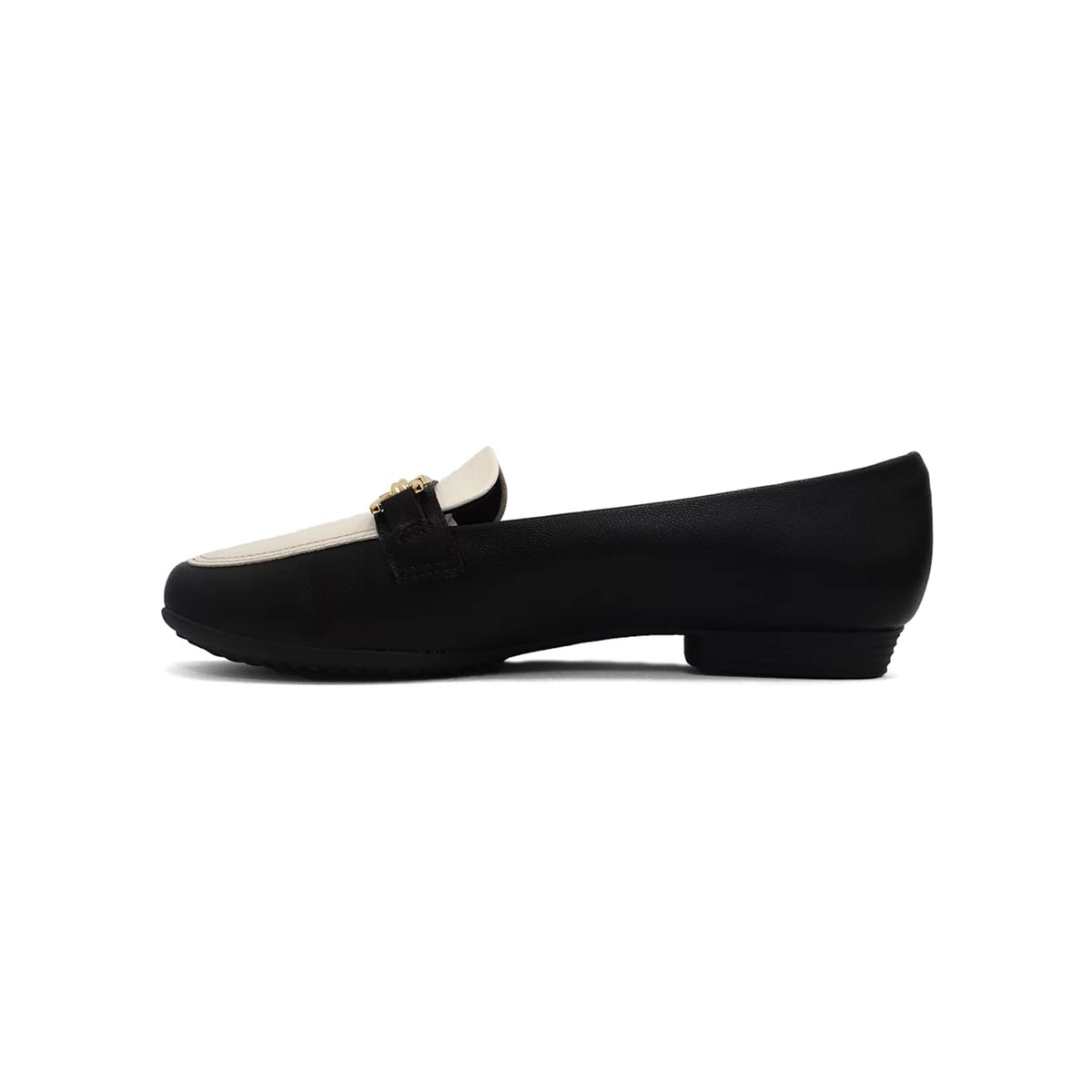 Sapatilha Piccadilly Mocassim 250230 Preto/Off White Sapatilha Piccadilly Mocassim 250230 Preto/Off White