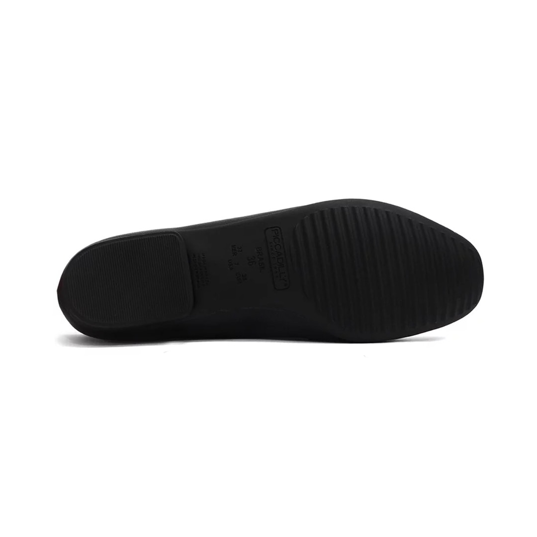 Sapatilha Piccadilly Mocassim 250230 Preto/Off White