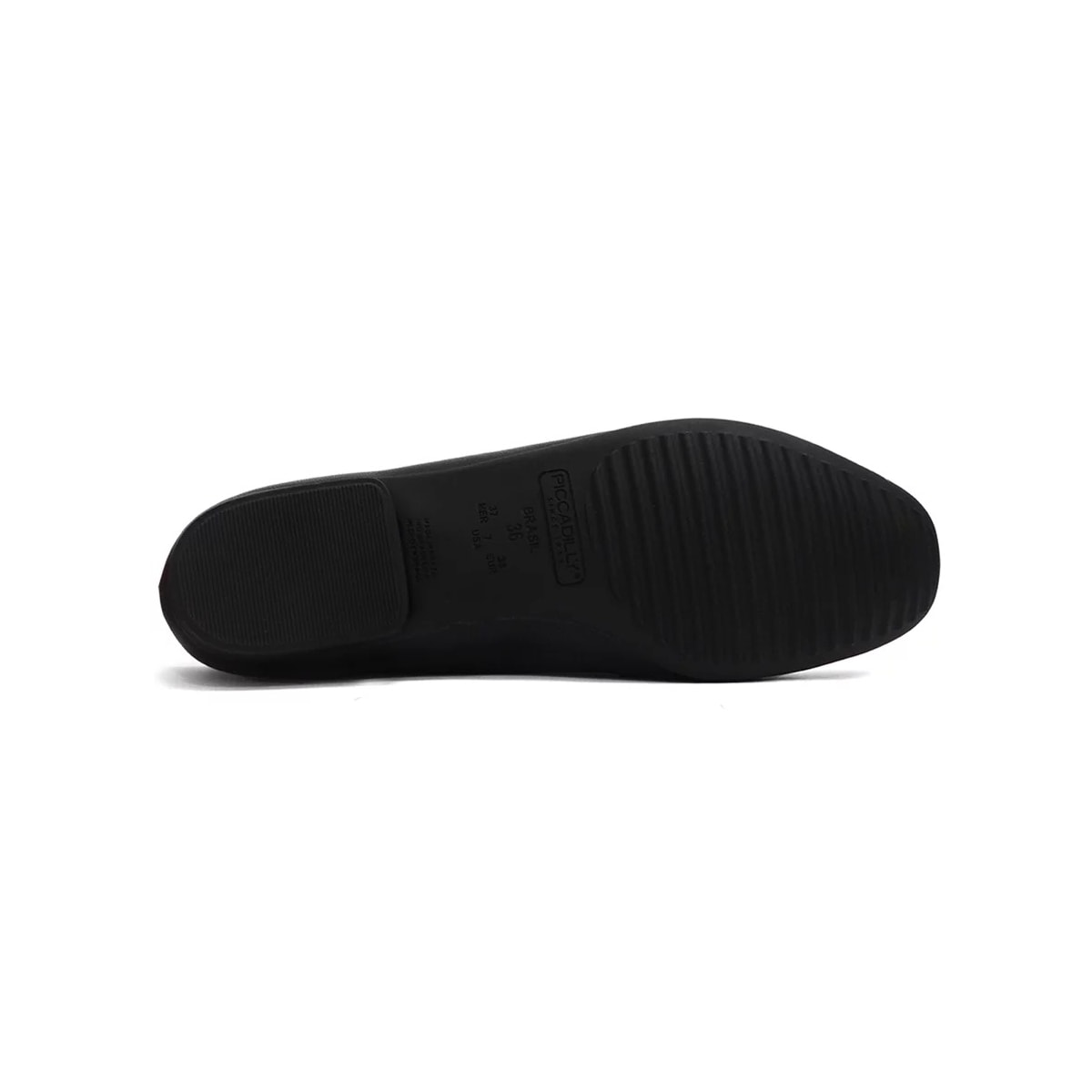 Sapatilha Piccadilly Mocassim 250230 Preto/Off White