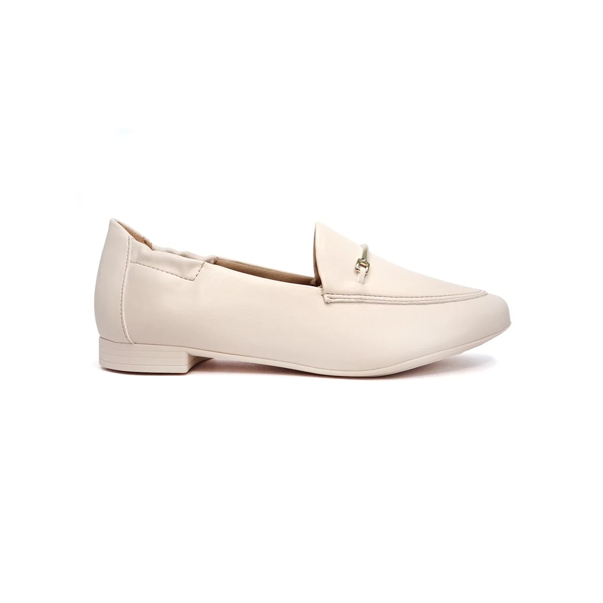 Sapatilha Piccadilly Mocassim Conforto 104021 Off White