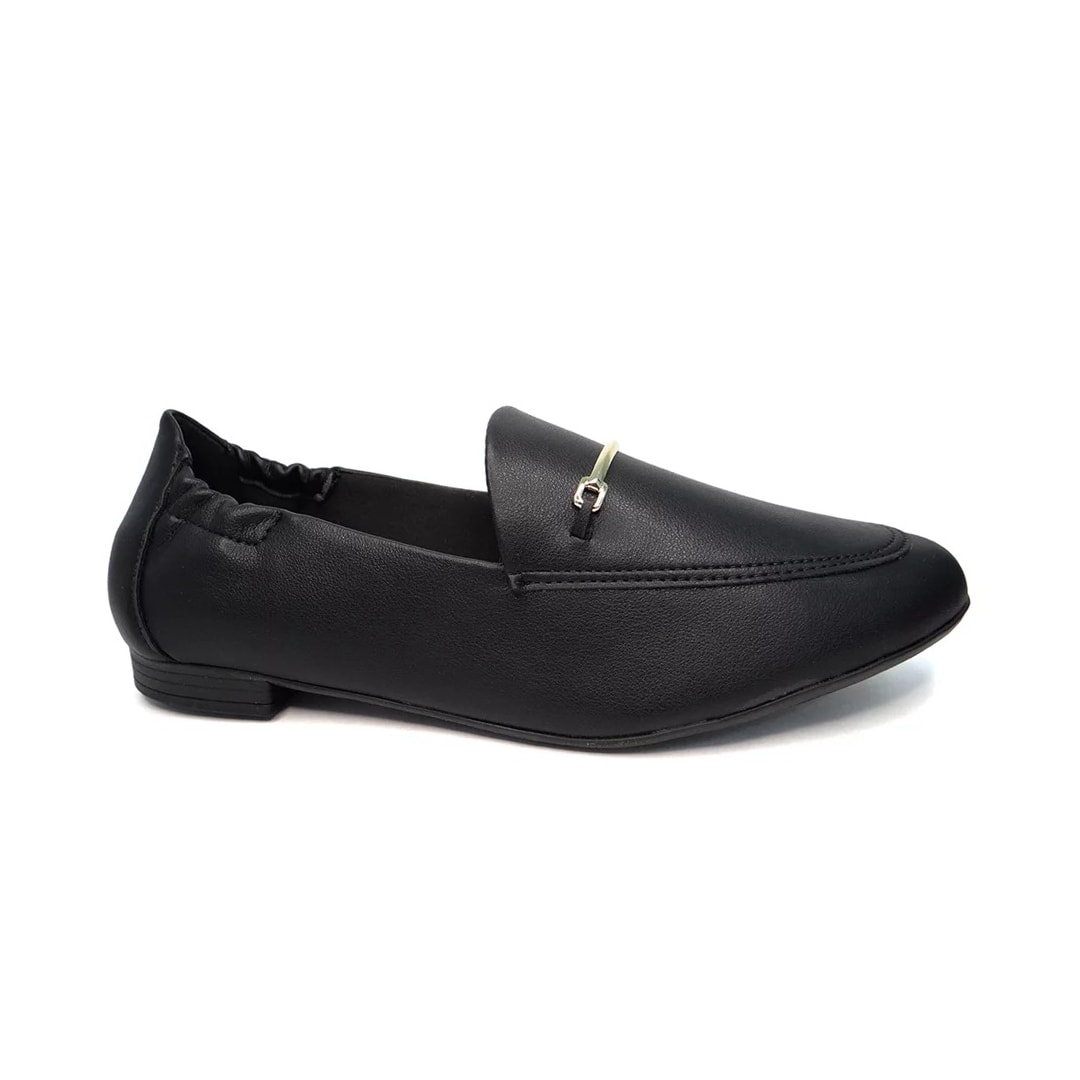 Sapatilha Piccadilly Mocassim Conforto 104021 Preto