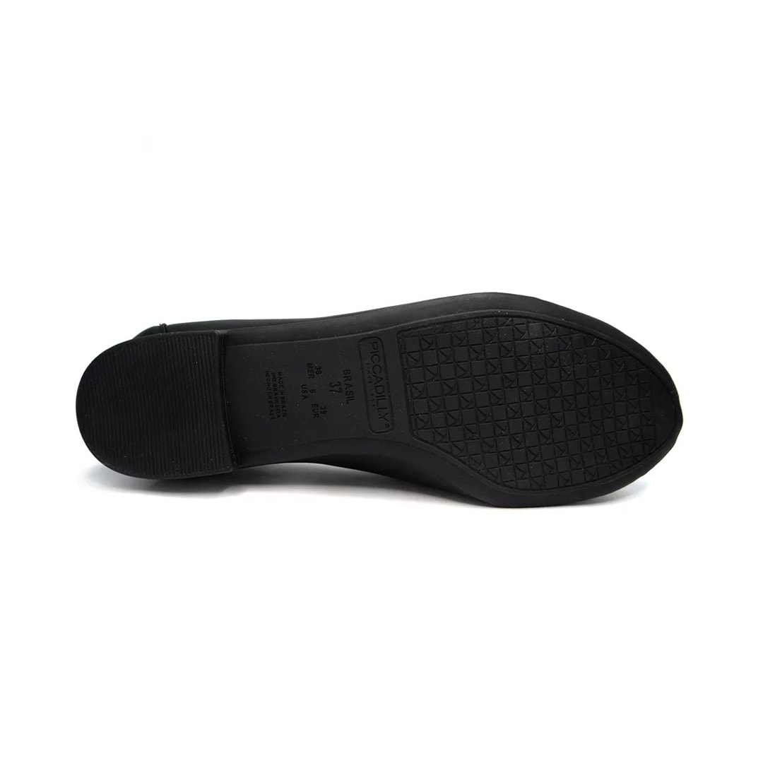 Sapatilha Piccadilly Mocassim Conforto 104021 Preto