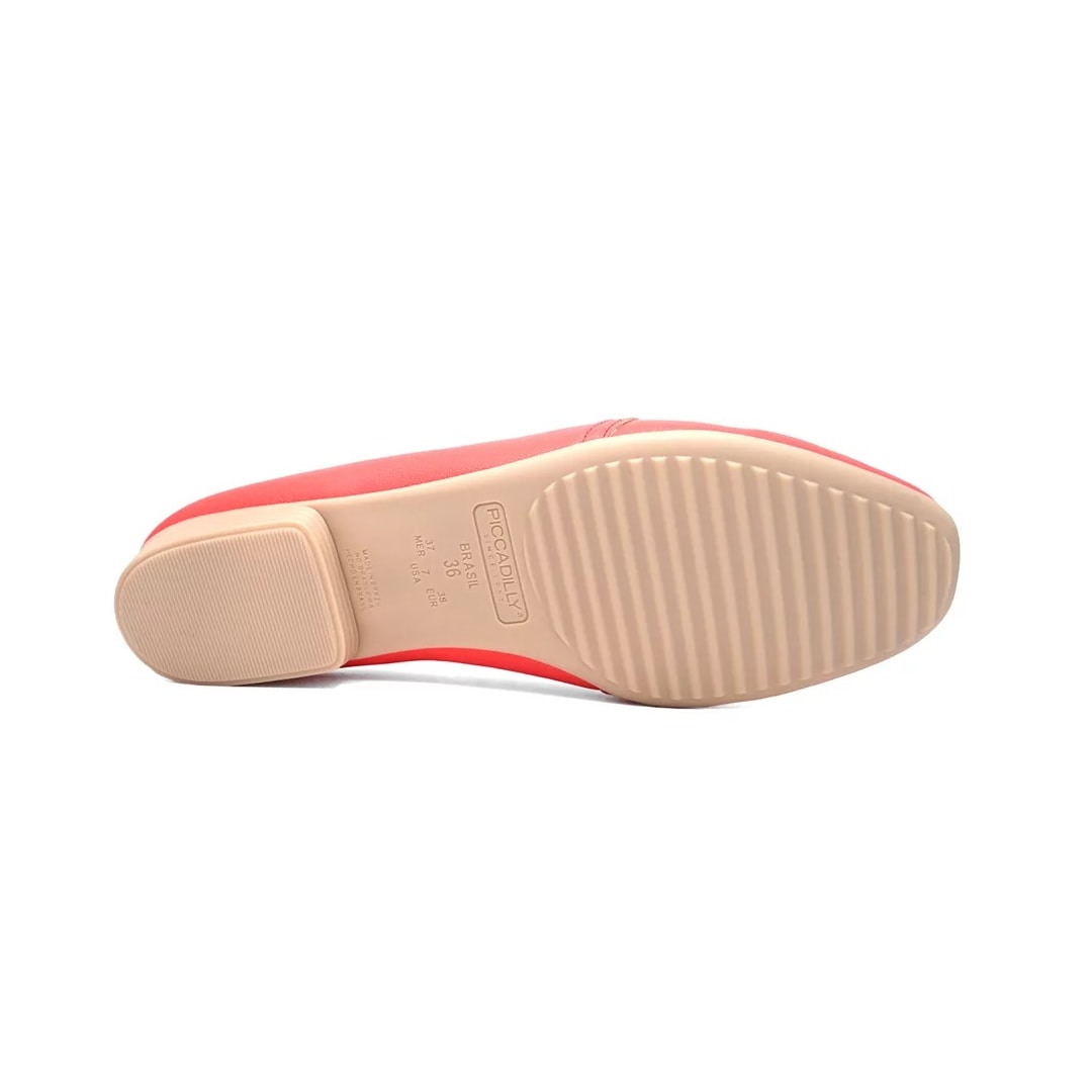 Sapatilha Piccadilly Mocassim Conforto 250218 Goiaba