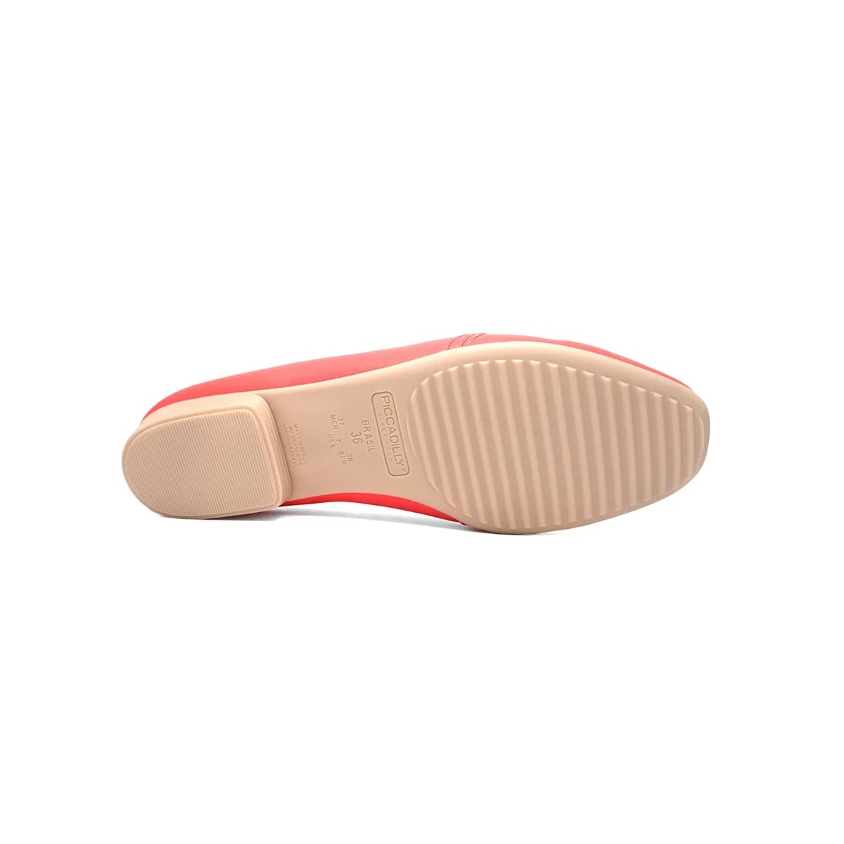 Sapatilha Piccadilly Mocassim Conforto 250218 Goiaba