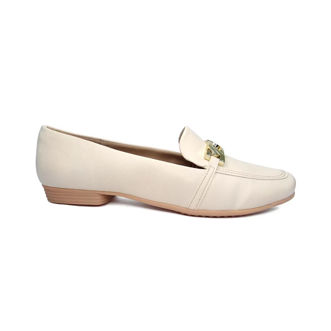 Sapatilha Piccadilly Mocassim Conforto 250218 Off White