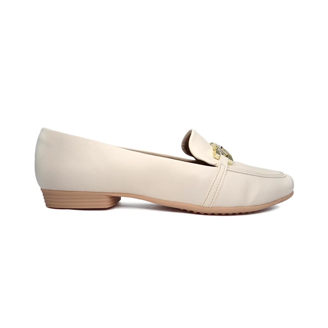 Sapatilha Piccadilly Mocassim Conforto 250218 Off White