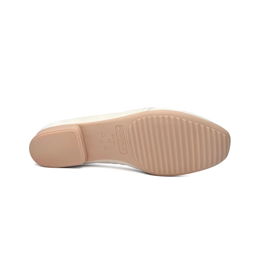 Sapatilha Piccadilly Mocassim Conforto 250218 Off White