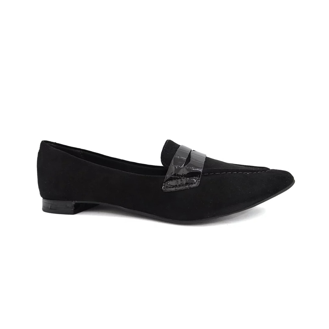 Sapatilha Sua Cia Bico Fino 8117.14656 Preto Sapatilha Sua Cia Bico Fino 8117.14656 Preto