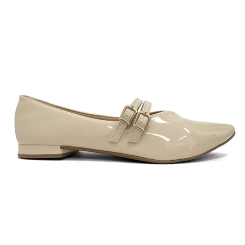 Detalhe - Sapatilha Sua Cia Bico Fino 8117.15937 Areia