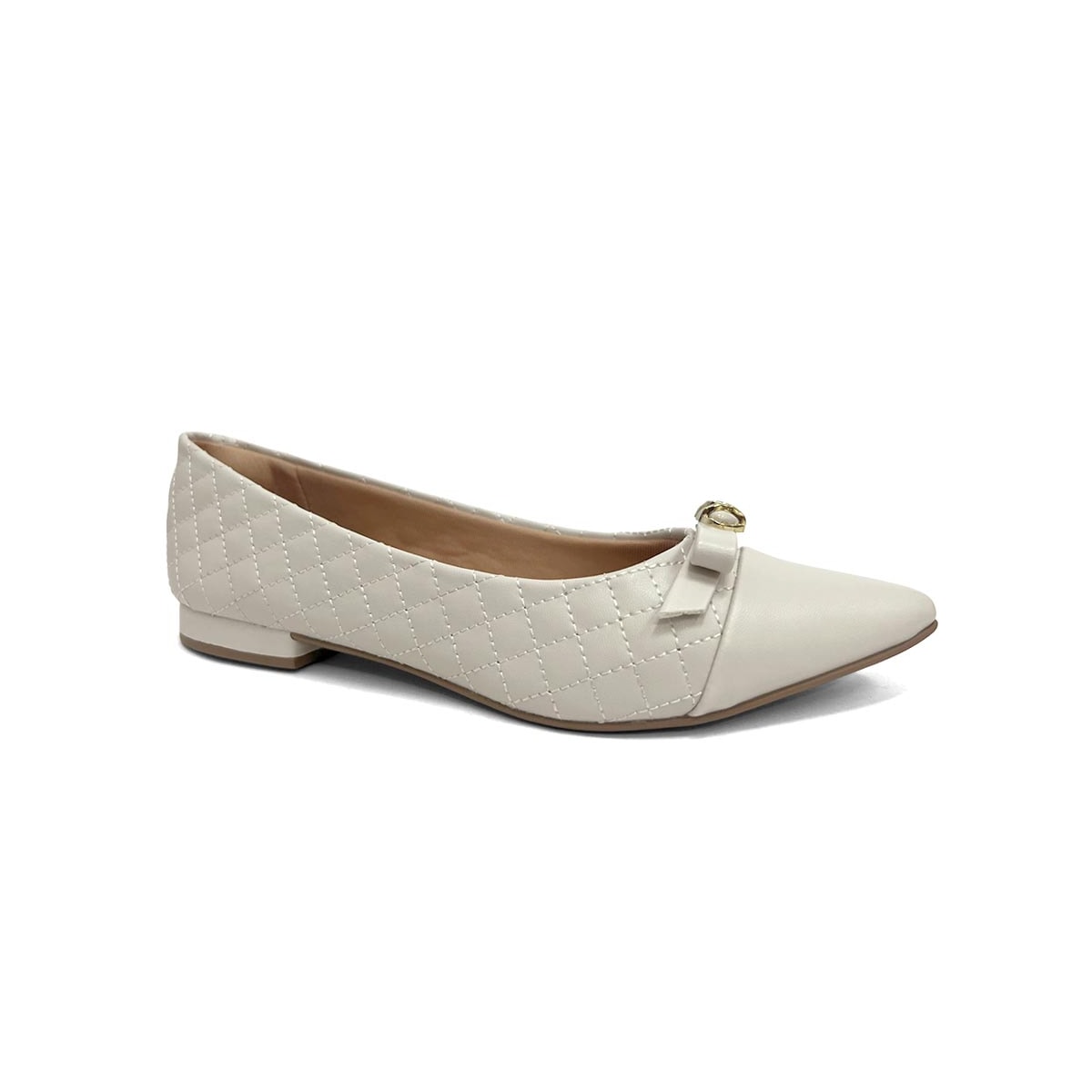 Sapatilha Sua Cia Bico Fino 8117.16525 Off White Sapatilha Sua Cia Bico Fino 8117.16525 Off White