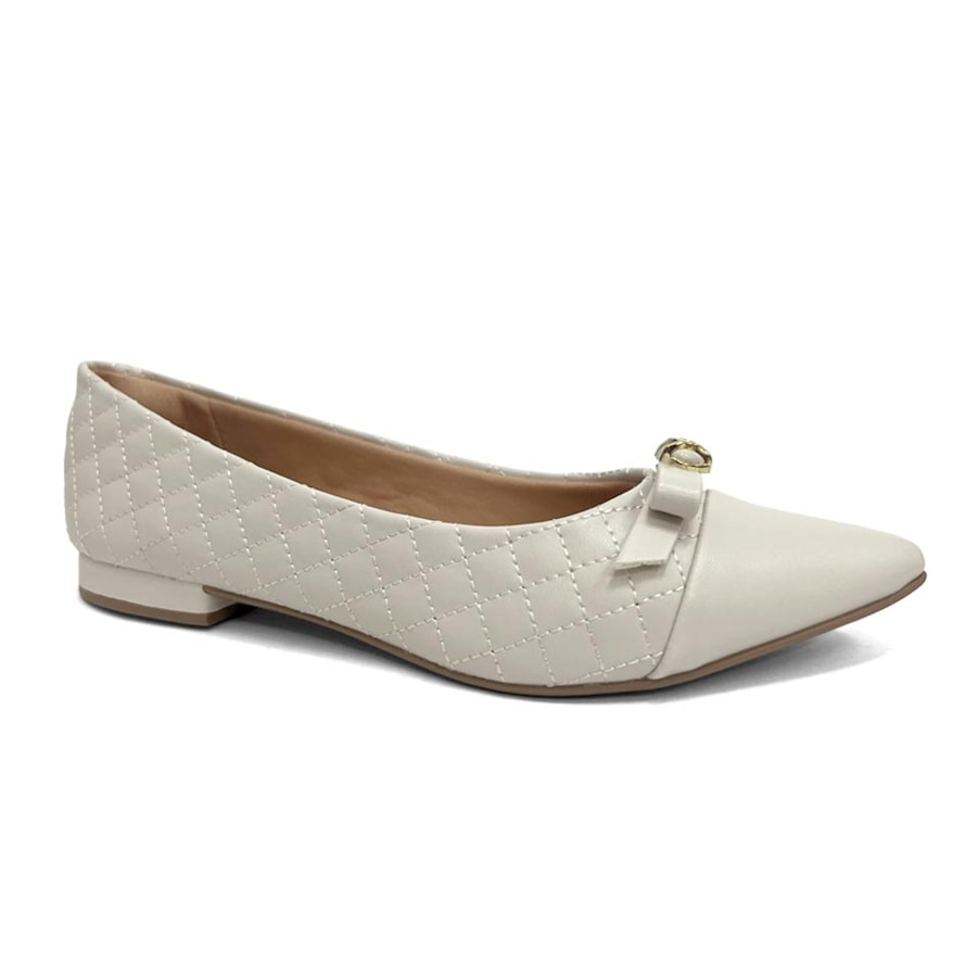 Sapatilha Sua Cia Bico Fino 8117.16525 Off White Sapatilha Sua Cia Bico Fino 8117.16525 Off White