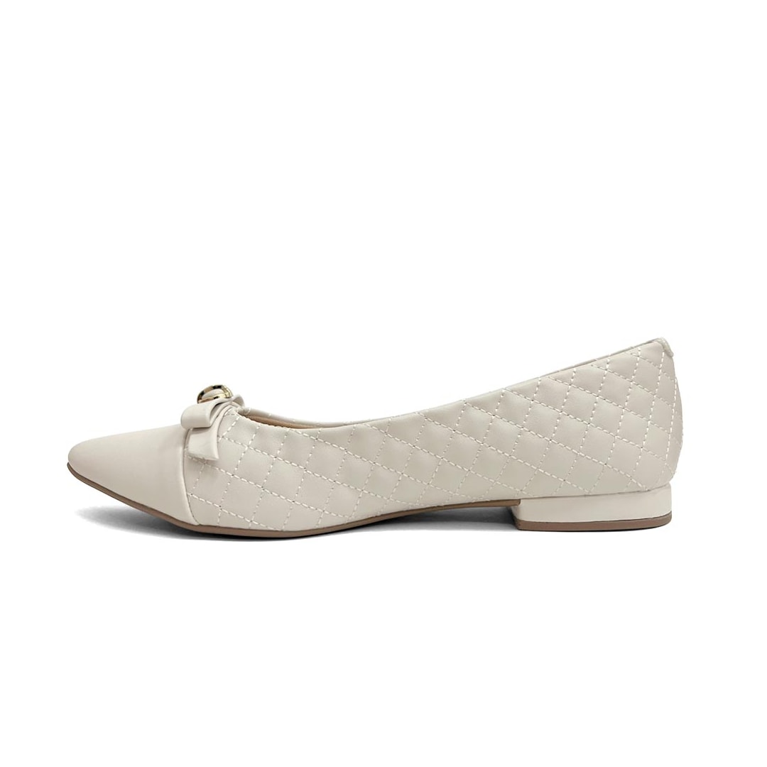 Sapatilha Sua Cia Bico Fino 8117.16525 Off White