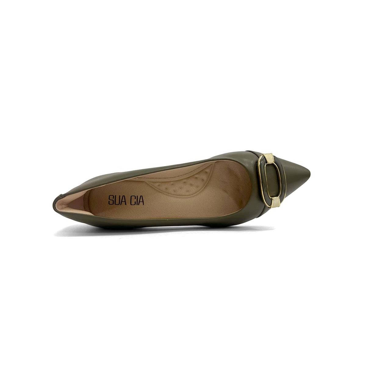 Sapatilha Sua Cia Bico Fino 8117.16526 Cacto Sapatilha Sua Cia Bico Fino 8117.16526 Cacto