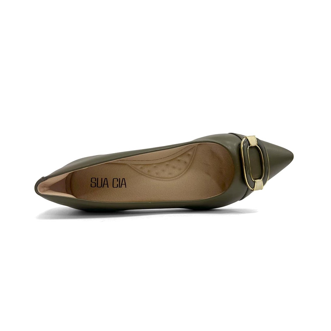 Sapatilha Sua Cia Bico Fino 8117.16526 Cacto Sapatilha Sua Cia Bico Fino 8117.16526 Cacto