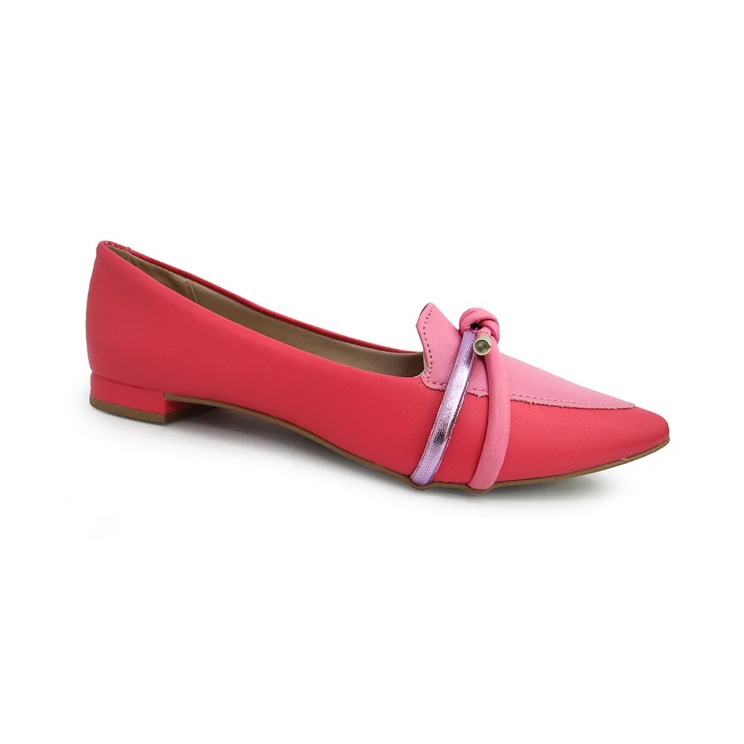 Sapatilha Sua Cia Bico Fino 8117 Sapucaia/Ipe Rosa/La Sapatilha Sua Cia Bico Fino 8117 Sapucaia/Ipe Rosa/La