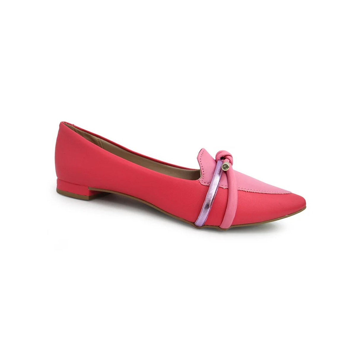 Sapatilha Sua Cia Bico Fino 8117 Sapucaia/Ipe Rosa/La Sapatilha Sua Cia Bico Fino 8117 Sapucaia/Ipe Rosa/La