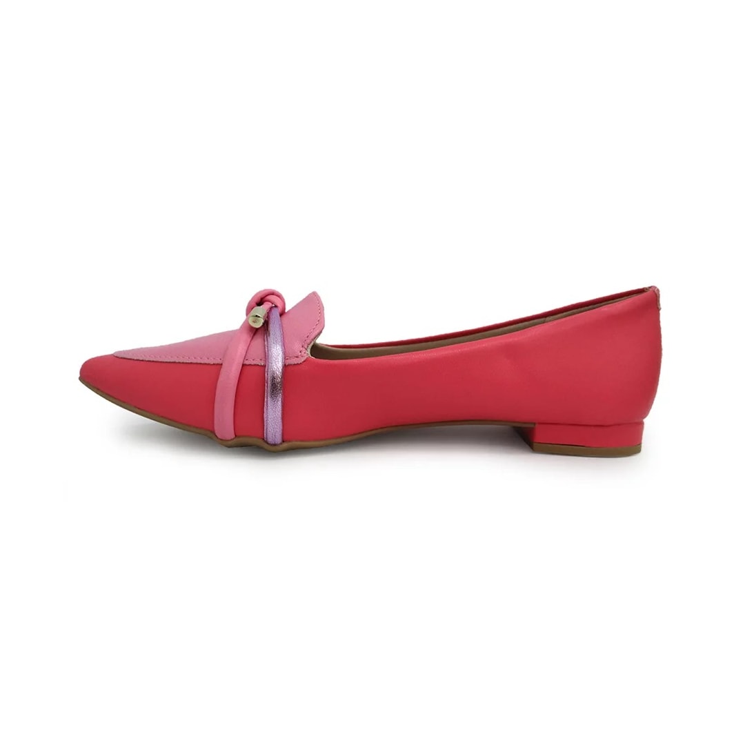 Sapatilha Sua Cia Bico Fino 8117 Sapucaia/Ipe Rosa/La Sapatilha Sua Cia Bico Fino 8117 Sapucaia/Ipe Rosa/La