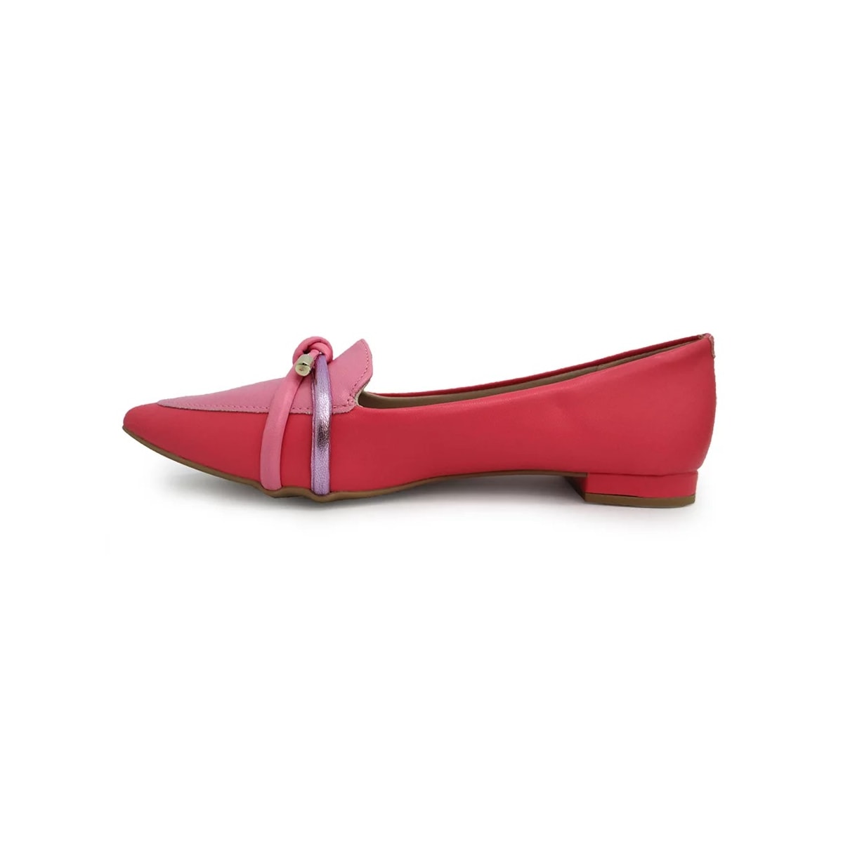 Sapatilha Sua Cia Bico Fino 8117 Sapucaia/Ipe Rosa/La Sapatilha Sua Cia Bico Fino 8117 Sapucaia/Ipe Rosa/La