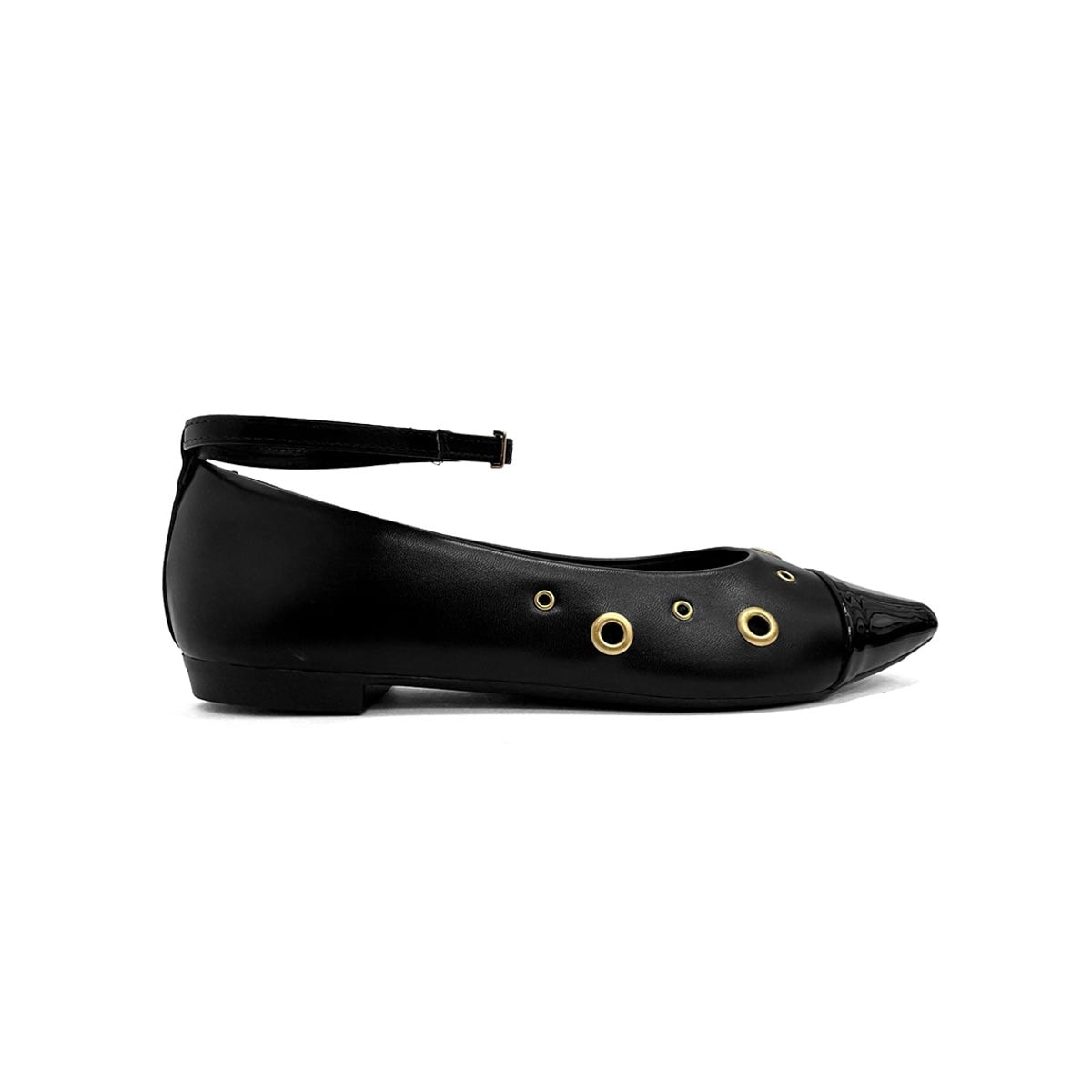 Sapatilha Sua Cia Bico Fino 8222.15918 Preto Sapatilha Sua Cia Bico Fino 8222.15918 Preto