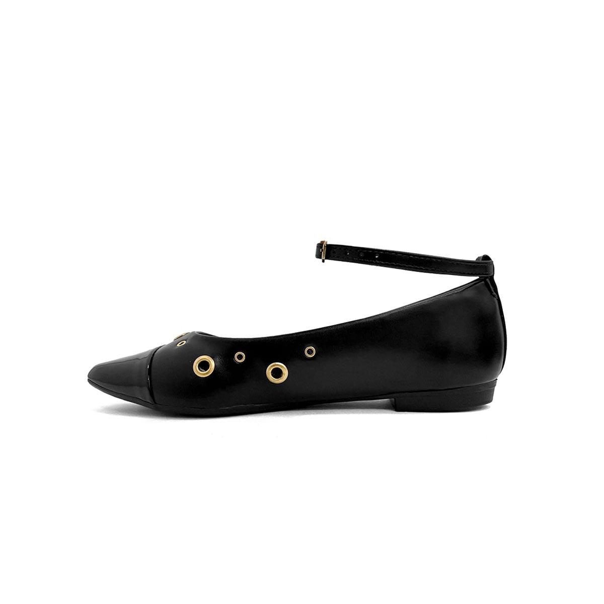 Sapatilha Sua Cia Bico Fino 8222.15918 Preto Sapatilha Sua Cia Bico Fino 8222.15918 Preto