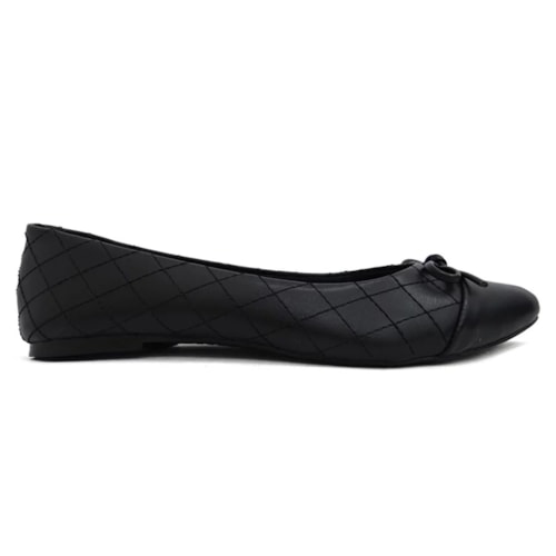 Detalhe - Sapatilha Sua Cia Bico Fino 830.14639 Preto