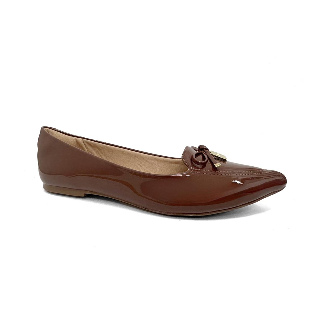 Sapatilha Sua Cia Bico Fino 8302.15688 Marrone Sapatilha Sua Cia Bico Fino 8302.15688 Marrone