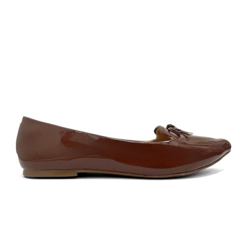 Detalhe - Sapatilha Sua Cia Bico Fino 8302.15688 Marrone