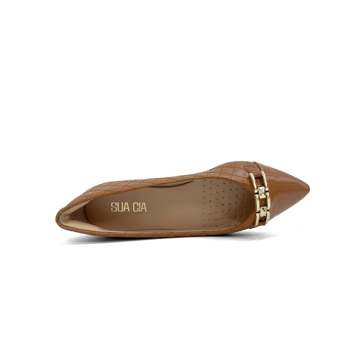 Sapatilha Sua Cia Bico Fino 8302.16074 Casca Sapatilha Sua Cia Bico Fino 8302.16074 Casca
