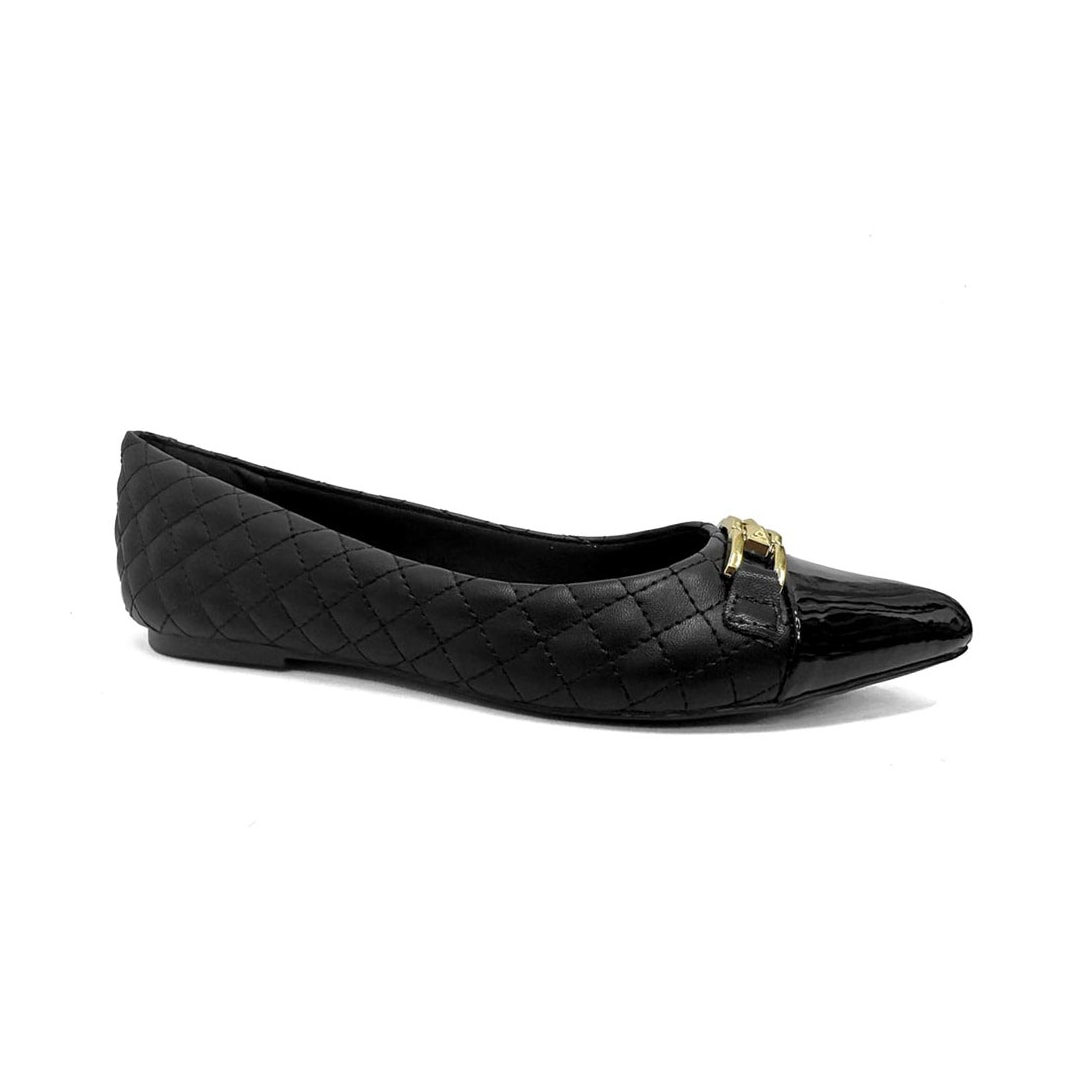 Sapatilha Sua Cia Bico Fino 8302.16074 Preto Sapatilha Sua Cia Bico Fino 8302.16074 Preto