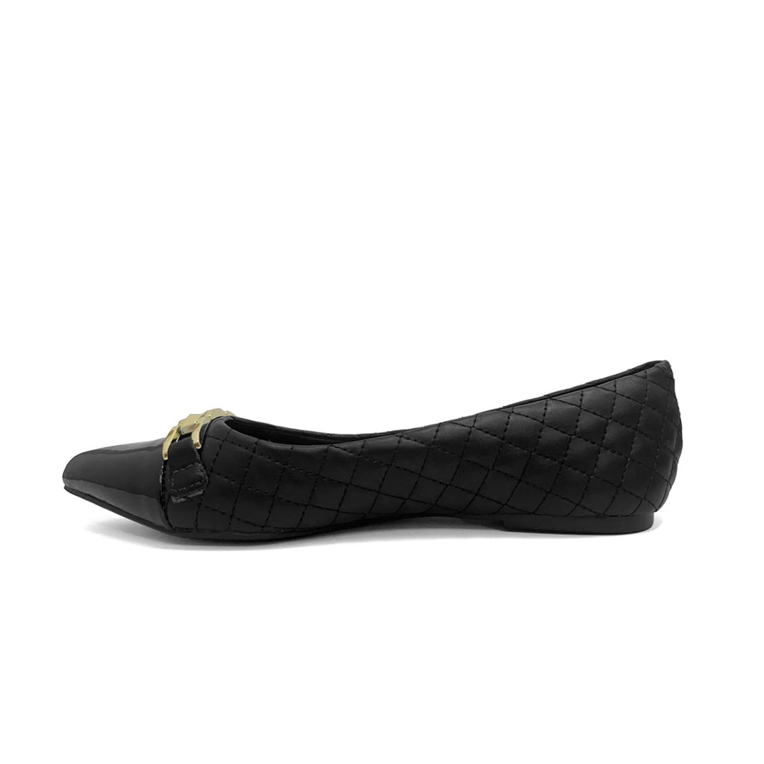 Sapatilha Sua Cia Bico Fino 8302.16074 Preto Sapatilha Sua Cia Bico Fino 8302.16074 Preto