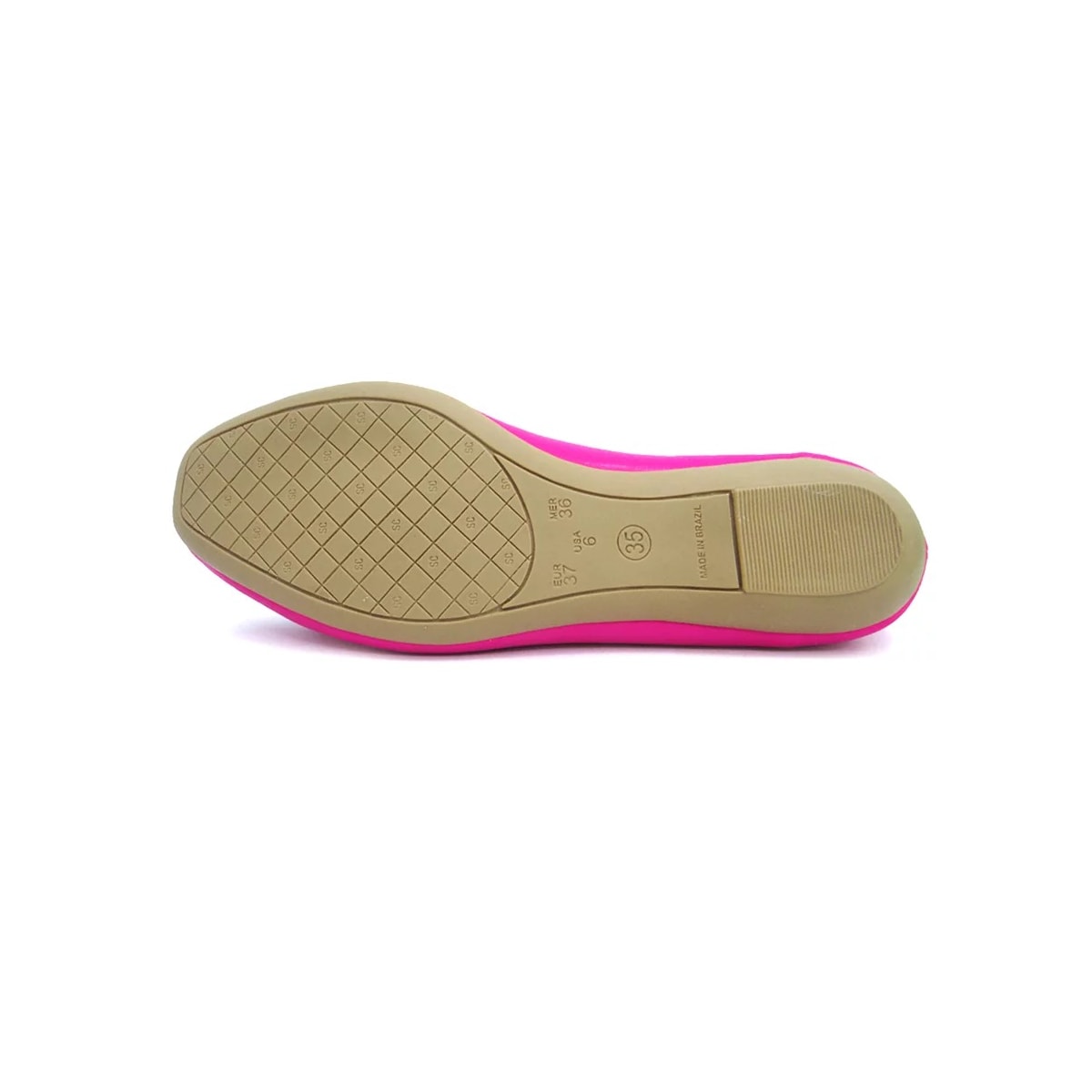 Sapatilha Sua Cia Bico Quadrado 8304 Fucsia Neon Sapatilha Sua Cia Bico Quadrado 8304 Fucsia Neon