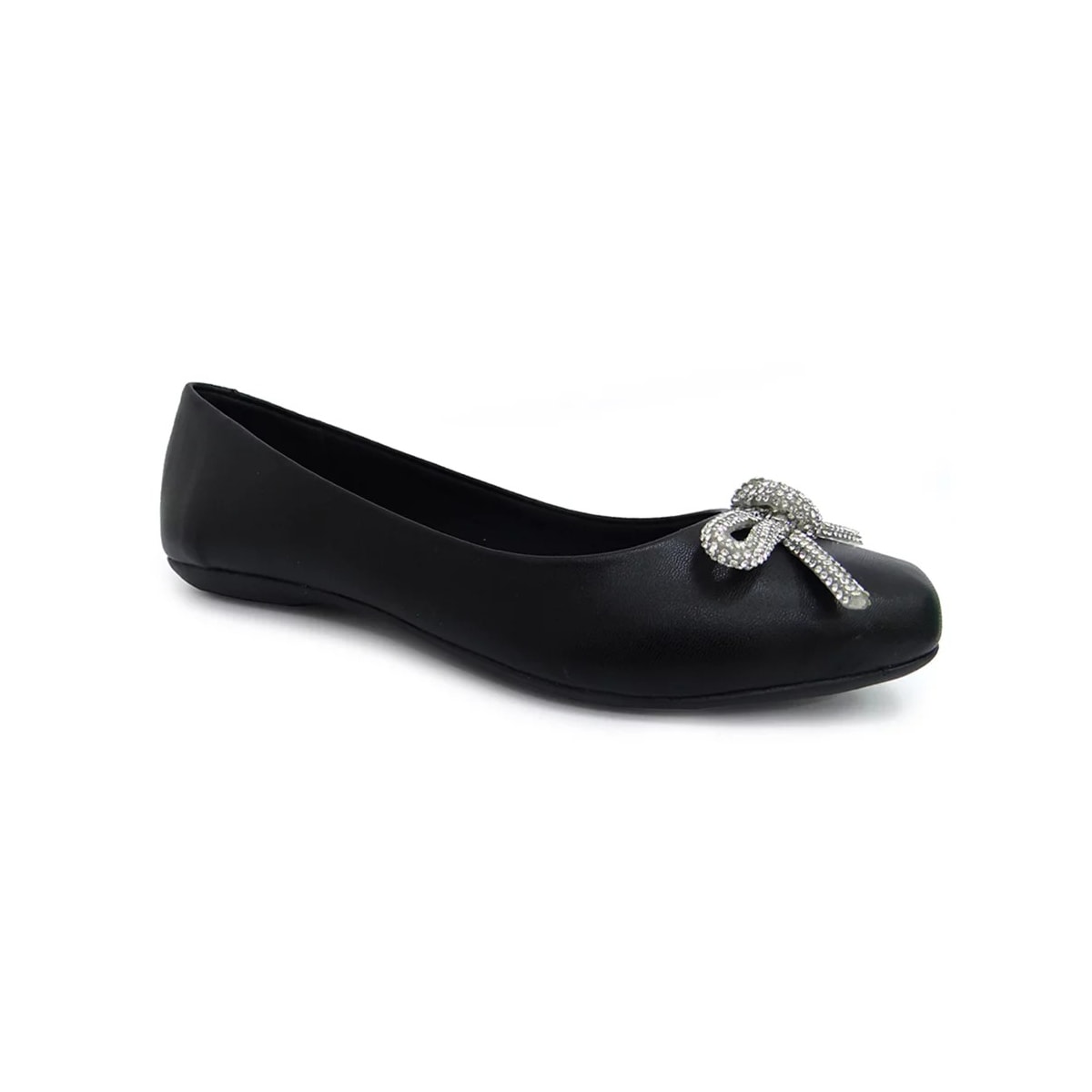 Sapatilha Sua Cia Bico Quadrado 8304 Preto Sapatilha Sua Cia Bico Quadrado 8304 Preto