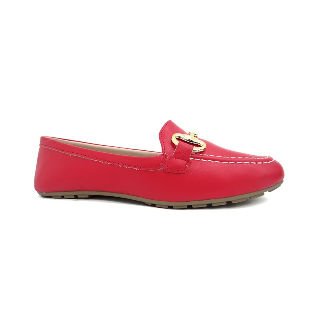 Sapatilha Sua Cia Mocassim 8263.14634 Vermelho