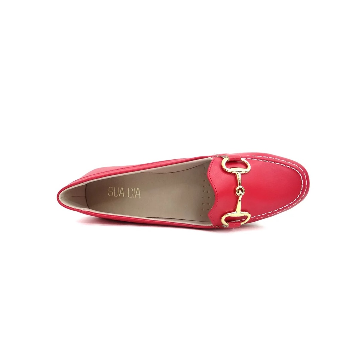 Sapatilha Sua Cia Mocassim 8263.14634 Vermelho