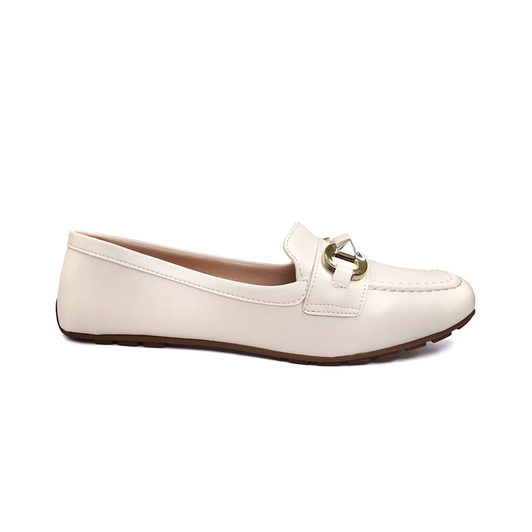 Sapatilha Sua Cia Mocassim 8263.15122 Perola Sapatilha Sua Cia Mocassim 8263.15122 Perola
