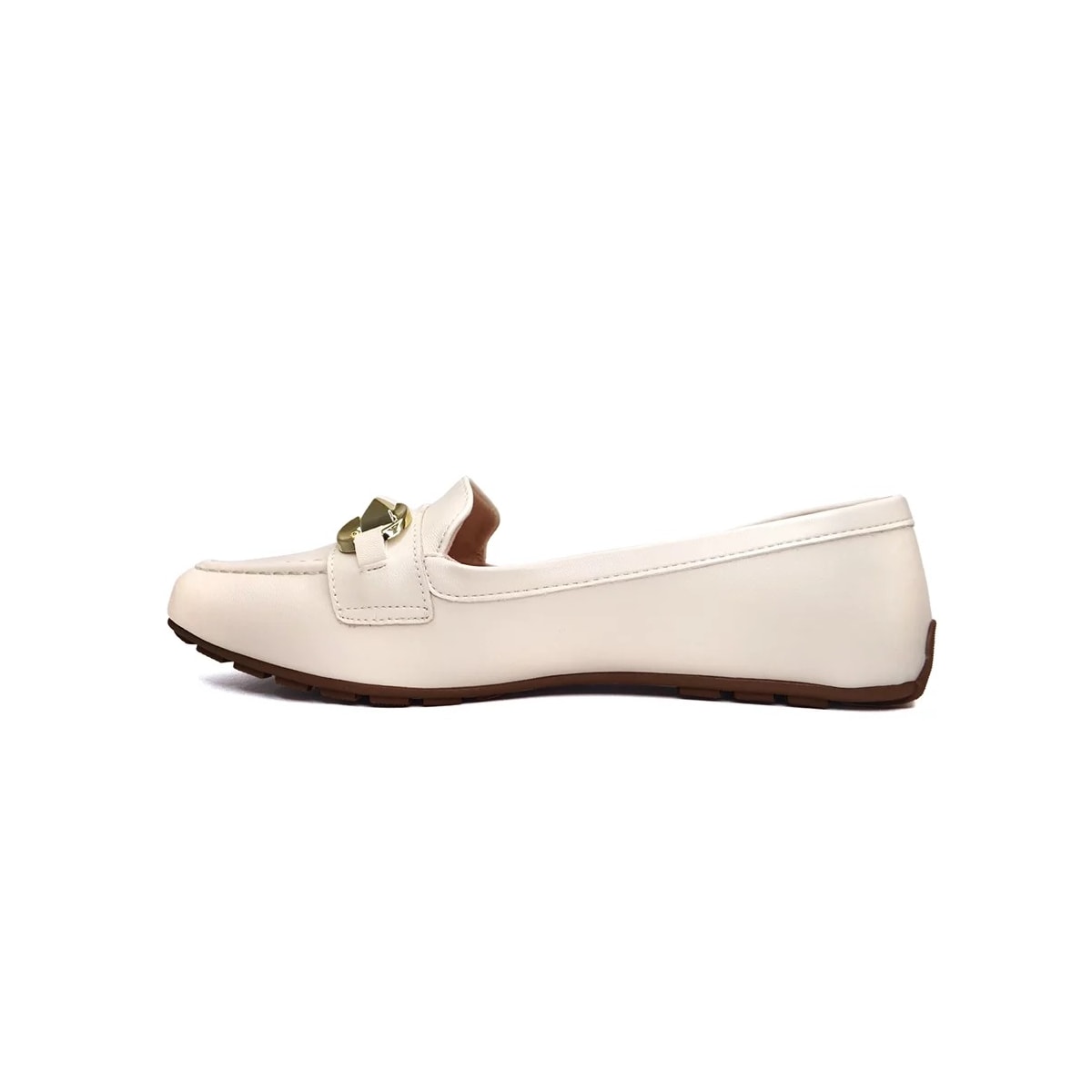 Sapatilha Sua Cia Mocassim 8263.15122 Perola Sapatilha Sua Cia Mocassim 8263.15122 Perola
