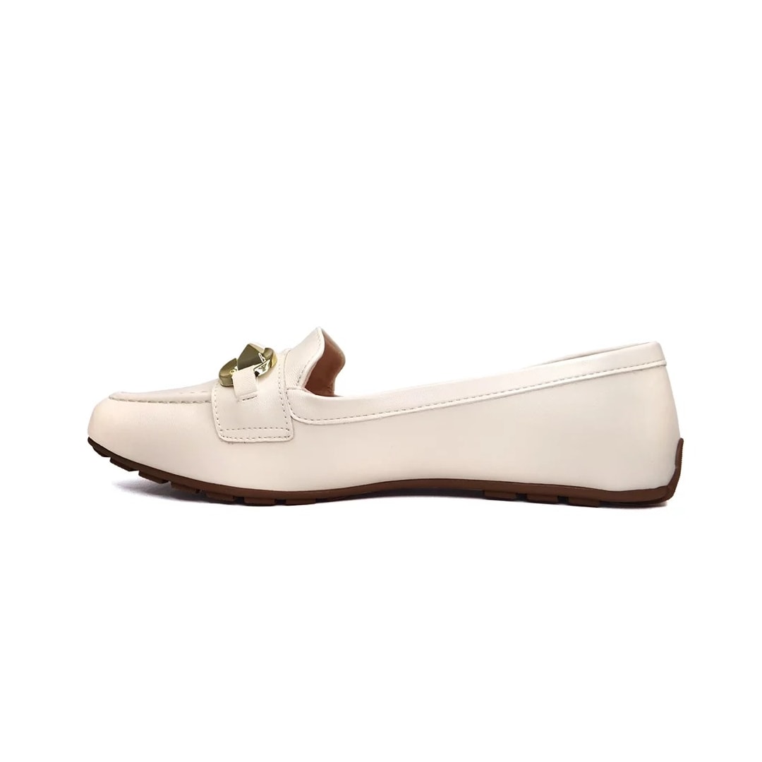 Sapatilha Sua Cia Mocassim 8263.15122 Perola Sapatilha Sua Cia Mocassim 8263.15122 Perola