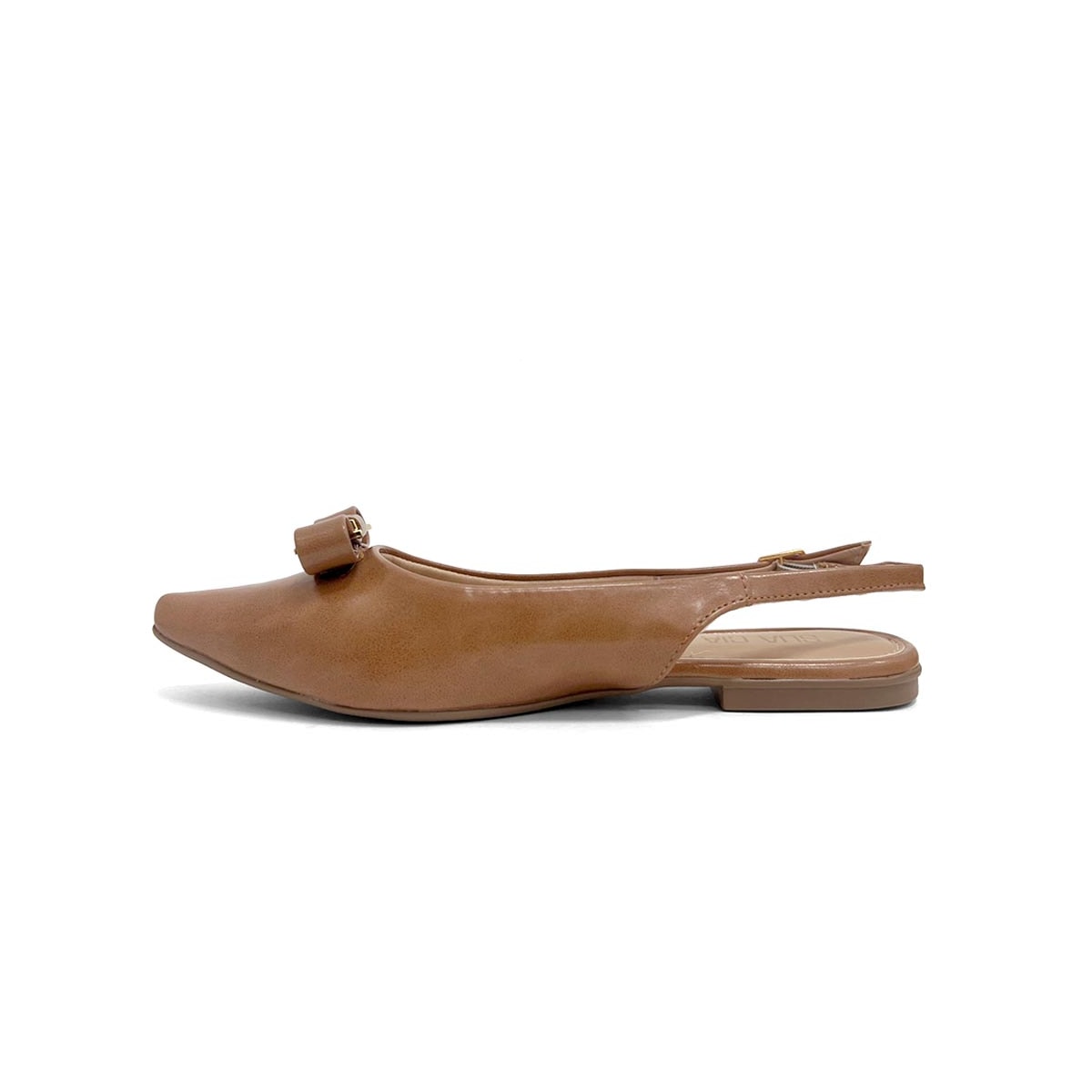 Sapatilha Sua Cia Slingback Bico Fino 8189.16548 Capuccino Sapatilha Sua Cia Slingback Bico Fino 8189.16548 Capuccino
