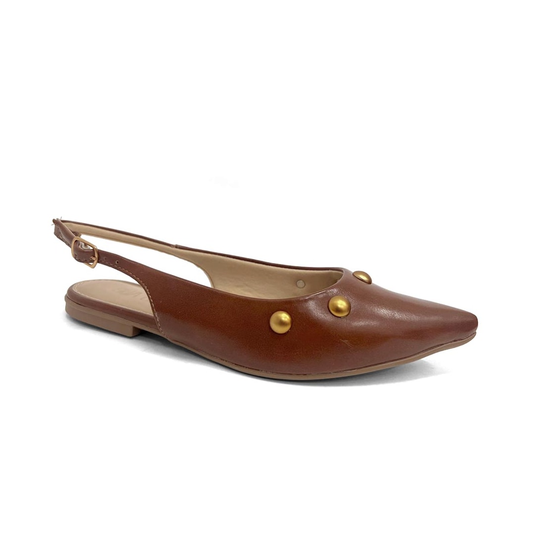 Sapatilha Sua Cia Slingback Bico Fino 8189.16549 New Whisky Sapatilha Sua Cia Slingback Bico Fino 8189.16549 New Whisky