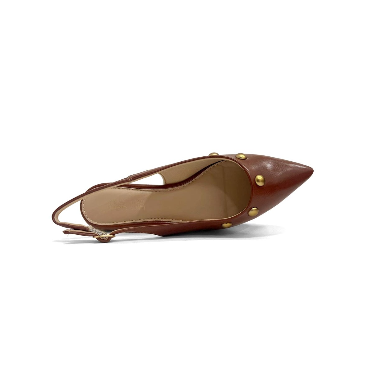 Sapatilha Sua Cia Slingback Bico Fino 8189.16549 New Whisky