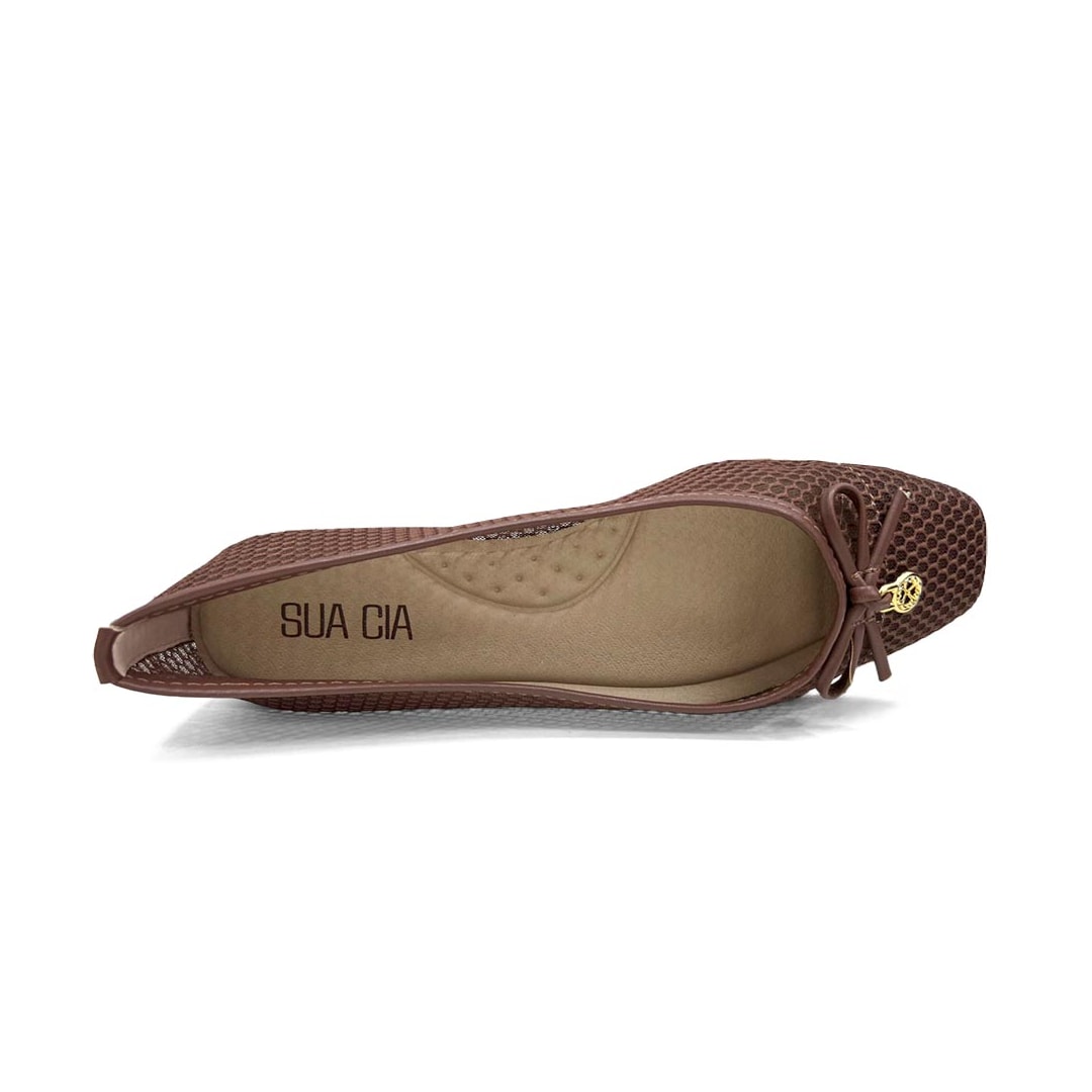 Sapatilha Sua Cia Tela 8222.16199 Marrone