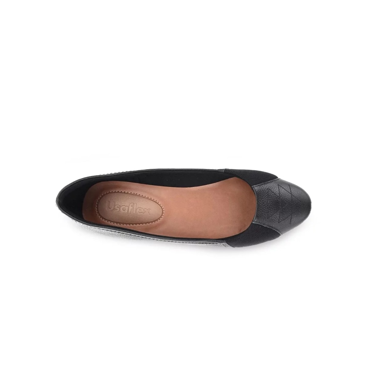 Sapatilha Usaflex Conforto Ad0710 Preto Sapatilha Usaflex Conforto Ad0710 Preto