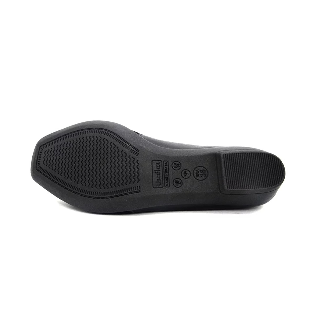 Sapatilha Usaflex Couro Joanetes Ai1402 Preto Sapatilha Usaflex Couro Joanetes Ai1402 Preto
